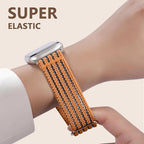 Braided Stretchy Band Compatible with Apple Watch Bands 38mm 40mm 41mm 42mm 44mm 45mm 46mm 49mm for Women Men, Adjustable Nylon Solo Loop Elastic Straps for iWatch Series 10 9 8 7 6 5 4 3 2 1 SE Ultra - Image 5