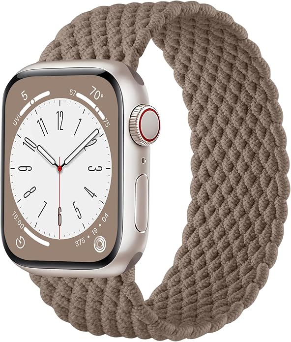 Zedoli Braided Solo Loop Bands Compatible with Apple Watch Band 38mm 40mm 41mm 42mm 44mm 45mm 46mm 49mm Women Men, Stretchy Nylon Sport Elastic Strap for iWatch Series 11 10 9 8 7 6 5 4 3 2 1 SE Ultra by HOME