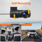 4K+1080P Dash Cam Front and Rear,FHD Wireless Dual Dashcam for Cars,Hardwire,HDR Night Vision,24H Parking Mode,5G WiFi & GPS,Car Battery Protection,Hardwire Kit,128GB Card - Image 9