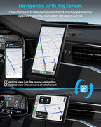 8” Wireless Apple CarPlay Screen for Car with Android Auto & 1080P Backup Camera, Rotatable Touchscreen Car Stereo, Vertical & Horizontal Mode, Bluetooth, GPS Navigation, Mirror Link - Image 6