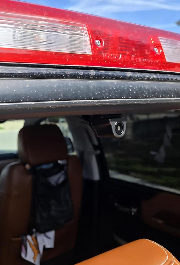 ABS Rear Camera or Dash-Cam Mount (Rear Camera Clip, Slide-Down Window) Universal fits Most Vehicles - Image 5