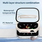 Waterproof Case for Apple Watch Series 10 Series 11 46mm Built-in Tempered Glass Screen Protector,[Slim Guard PC Bumper] [Touch Sensitive] Full Protective Face Cover Compatible iWatch Accessories - Image 7