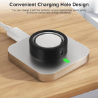 8 Pack Cover Compatible with Oura Ring Gen 4/4 Ceramic/Oura Ring Gen 3 Horizon/Heritage,Charging Derectly,Anti-Scratch Elastic Silicone Ring Protector for Women Men Working Out Gym(Black*8,Size 5) - Image 3