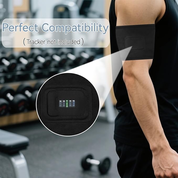 Arm Sleeve Accessory Compatible with Whoop 5.0 ONE/Peak/MG Life and Whoop 4.0 Fitness Life Tracker, Health and Fitness Wearable Heart Rate Monitor Accessories - Image 2