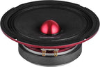 DS18 PRO-X6.4BMSL Slim Loudspeaker - 6.5", Midrange, Red Aluminum Bullet, 500W Max, 250W RMS, 4 Ohms - Premium Quality Audio Door Speakers for Car or Truck Stereo Sound System (1 Speaker) - Image 7
