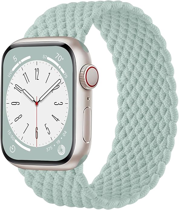 Zedoli Braided Solo Loop Bands Compatible with Apple Watch Band 38mm 40mm 41mm 42mm 44mm 45mm 46mm 49mm Women Men, Stretchy Nylon Sport Elastic Strap for iWatch Series 11 10 9 8 7 6 5 4 3 2 1 SE Ultra by HOME