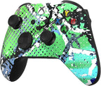 Custom Controllerzz Wireless Controller for Microsoft Xbox Series X/S & Xbox One - Custom Soft Touch Feel - Custom Series X/S Controller (X/S Swamp Fade) - Image 3