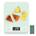 Etekcity Food Kitchen Scale, Digital Grams and Ounces for Weight Loss, Baking, Cooking, Keto and Meal Prep, LCD Display, Medium, Green by Etekcity