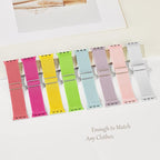 8 Pack Stretchy Solo Loop Band Compatible with Apple Watch Bands for Women Men 40mm 38mm 41mm 42mm 44mm 45mm 46mm 49mm, Nylon Braided Strap for iWatch Series 11 10 9 8 7 6 SE 5 4 3 Ultra 3 Ultra 2 - Image 5