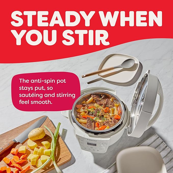 Instant Pot 4QT RIO Mini 7-in-1 Multi-Cooker, Pressure Cooker, Slow cook, Sauté, Steam, Rice Maker, Yogurt, & Warmer, Sea Salt, 4 Quarts - Image 5