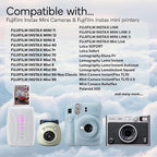 Fujifilm Instax Mini Instant Camera Film (80 Photo Exposure) Bundle with 6AVE Microfiber Cleaning Cloth - Image 4