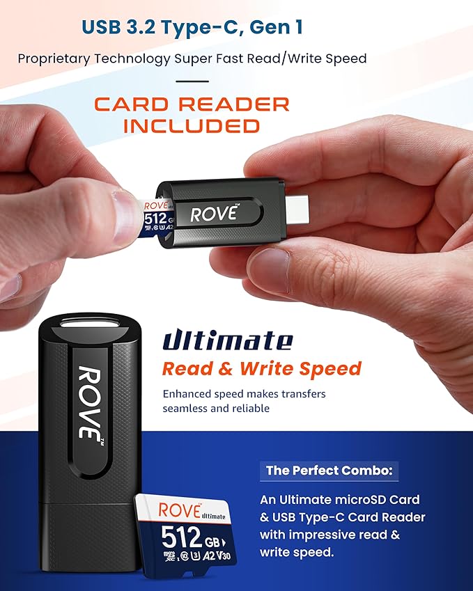 ROVE R3 Dash Cam | 512GB Micro SD Card - Image 6