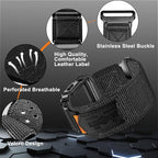 SUPLINK Stainless Steel Case&Nylon Band Compatible with Apple Watch Band 38mm 40mm 41mm 42mm 44mm 45mm 46mm 49mm,Rugged Metal Cover Adjustable Strap for iWatch Series 10 9 8 7 6 5 4 3 2 1 SE Ultra Men - Image 2