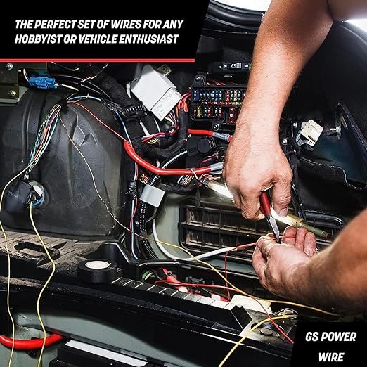 GS Power 100ft CCA 8 Gauge Wire Automotive, Red, 8 AWG 12v, Speaker Electrical Wire Low Voltage Primary for Car Stereo Audio Amplifier Trailer Harness Hookup Wiring DIY - Image 4