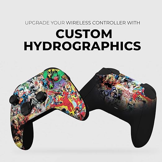 DreamController Comiccs Custom X-box Controller Wireless compatible with X-box One/Series X/S Proudly Customized in USA with Permanent HYDRO-DIP Printing(NOT JUST A SKIN) (MODDED) - Image 3