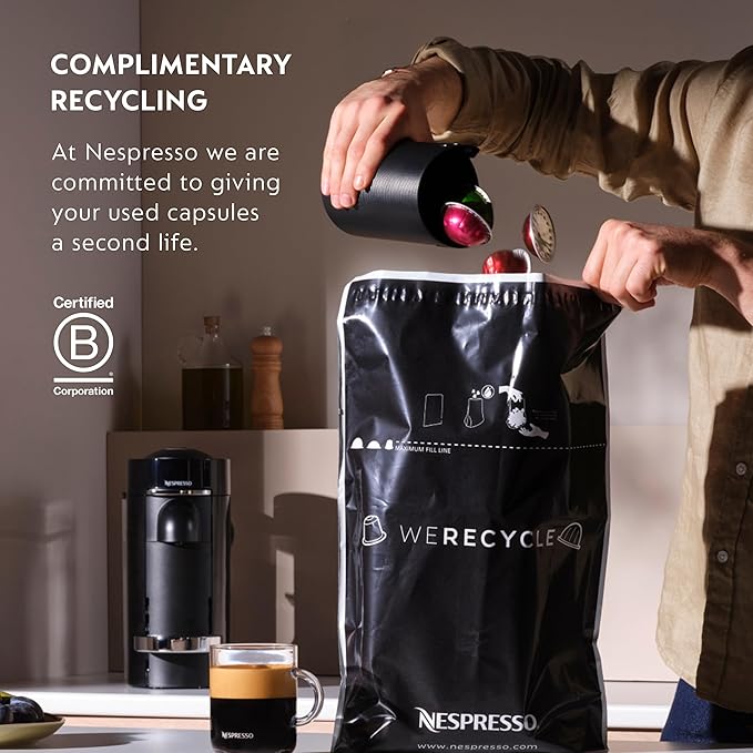Nespresso Vertuo Pop+ Coffee and Espresso Maker by Breville with Milk Frother, Aqua Mint - Image 9