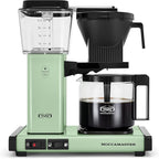 Moccamaster 53925 KBGV Select 10-Cup Coffee Maker, Pistachio Green, 40 ounce, 10-Cup, 1.25L by TechnivormMoccamaster