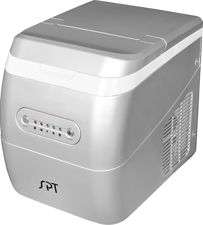 SPT IM-123S Portable Ice Maker, Silver by SPTInnovationValueandQuality