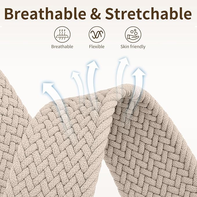 Braided Band Compatible with Apple Watch Bands 40mm 38mm 41mm 42mm 44mm 45mm 46mm 49mm, Magnetic Clasp Fabric Nylon Interlock Buckle Straps for iWatch Ultra Series 10/9/8/7/6/5/4/3/2/1/SE - Image 5