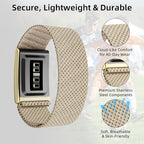 Ultra-Soft Stretchy Nylon Sport Band Compatible with WHOOP 5.0, One, Peak & Life | Adjustable, Breathable, & Sweat-Wicking Replacement Wristbands for Men & Women | NOT for Gen 4 - Image 4