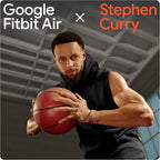 Google Fitbit Air - Special Edition Stephen Curry - Rye with Large Obsidian Active Band Bundle - Image 3