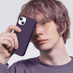GolbinBox Magnetic for iPhone 15 Case, Compatible with MagSafe, [Soft Anti-Scratch Microfiber Lining], Slim Liquid Silicone Shockproof Protective Phone Case for iPhone 15 6.1 inch, Deep Purple - Image 8