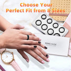 Sizing Kit Ring - Ring Sizer First Before You Buy - Ring Sizer Measuring Tool for Women Men, Choose from 8 Sizes - Sizes 6 to 13, Find The Perfect Ring Size Ring Sizer - Image 5