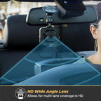 Scosche DDVRS0916G-SP 1080P Full HD Dash Cam with 2.2" Screen - Dash Camera DVR for Cars - Front View Dashcam Recorder with Enhanced Night Vision - 24/7 Parking Mode Car Security Video Surveillance - Image 3