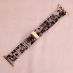 HOPO Compatible With Apple Watch Band 38mm 40mm 41mm 42mm 44mm 45mm 46mm 49mm,Resin Watch Strap Bracelet Wristband Fashion Lightweight Replacement For iWatch Bands Series 11 Ultra 10 9 8 7 6 5 4 3 2 1 SE for Women Men - Image 2