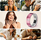 4 Pack Upgraded Ring Covers Compatible with Oura Ring Gen 4/Gen 3, TPU Anti-Scratch Protector Accessories for Oura Ring Cover Jacket for Women Men, Size 7 (Not for Oura Ring 4 Ceramic) - Image 8