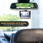 Scosche DDVR2XFHD-SP1 1080P Full HD Dash Camera for Cars - Dash Cam with Front and Rear Cameras and 4" Screen- Car Dashcam DVR - Enhanced Night Vision - 24/7 Parking Mode Car Security Solution - Image 6