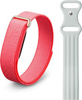 Google Fitbit Air - Berry with Large Fog Active Band Bundle by Fitbit