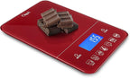 Ozeri Touch III 22 lb (10 kg) Digital Kitchen Scale with Calorie Counter in Tempered Glass, Red Engine - Image 7