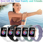 TreasureMax Sport Band Compatible with Apple Watch Bands 38mm 40mm 41mm 42/44mm 45mm 46mm 49mm Cactus, Soft Silicone Strap Compatible for Apple Watch Series 11 10 9 Ultra SE&SE2 8 7 6 5 4 3 Men Women - Image 6
