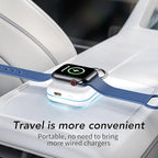 HUOTO Portable Watch Charger for Apple Watch Series 9,Portable Magnetic iWatch Charger 1200mAh Power Bank Mini Purse Items Fast keychain Charging for Apple Watch Series 11/10/ 9/8/7/6/SE/5/4/3/2/UItra - Image 7