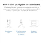 Google Nest Thermostat - Smart Thermostat for Home - Programmable Wifi Thermostat - Snow - Image 4