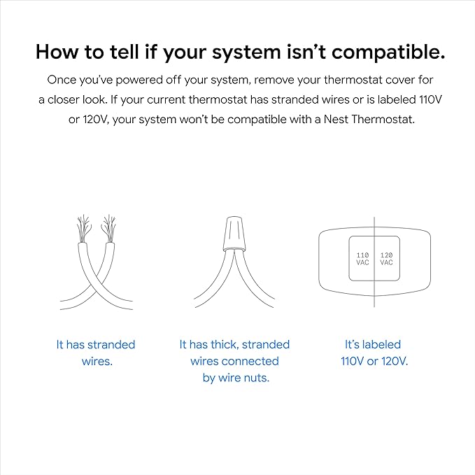 Google Nest Thermostat - Smart Thermostat for Home - Programmable Wifi Thermostat - Snow - Image 4