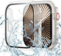 Goton Waterproof Case Compatible for Apple Watch Series 11/10 Screen Protector 42mm, Hard Bumper with Tempered Glass for iWatch 11 Cover 42 mm by Goton