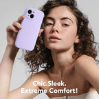 Magnetic for iPhone 15 Plus Case, Compatible with MagSafe, [Full Camera Protection][Screen Protector] Silicone Shockproof Protective Phone Case for iPhone 15 Plus 6.7", Clove Purple - Image 8