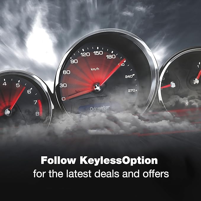 KeylessOption Key Fob Replacement for 1998 1999 2000 2001 2002 2003 2004 2005 2006 2007 2008 2009 2010 2011 2012 2013 2014 2015 2016 Ford Lincoln Mazda Mercury Remote, 3-Button Navy Blue - 2 Pack - Image 9