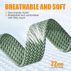 Magnetic Braided Stretchy Loop - Compatible with Apple Watch Band 42mm 46mm 40mm 41mm 44mm 45mm 38mm Ultra 3/2 49mm Women Men,Elastic Woven Fabric Nylon Strap for iWatch 11 10 9 8 7 6 5 4 3 SE Ultra - Image 3
