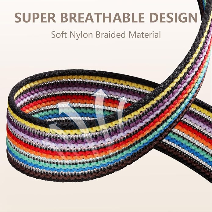 Braided Stretchy Band Compatible with Apple Watch Bands 38mm 40mm 41mm 42mm 44mm 45mm 46mm 49mm for Women Men, Adjustable Nylon Solo Loop Elastic Straps for iWatch Series 10 9 8 7 6 5 4 3 2 1 SE Ultra - Image 3