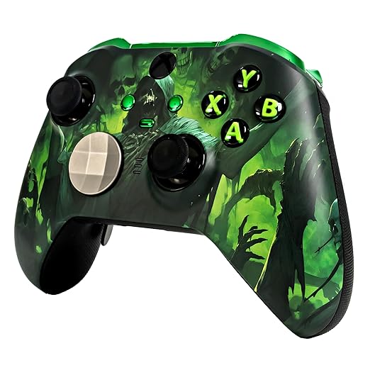 Crazy Controllerz Customz Series Custom Wireless Controller for Xbox One Series X S PC Elite Series 2 - Dr. Death - Image 3