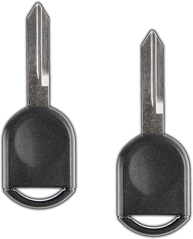 KeylessOption Car Key Replacement for 2000 2001 2002 2003 2004 2005 2006 2007 2008 2009 2010 2011 2012 2013 2014 2015 2016 Ford Lincoln Mazda Mercury Ignition Transponder, H84 H92 40 80 Bit - 2 Pack by KeylessOption