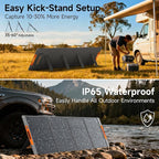 280W Portable Solar Panel for Power Station, 25.8% High Efficiency HPBC Solar Cell, QC3.0, Type-C 60W, MC4 Output, IP65 Waterproof, Ultra-Light Solar Panel for Outdoor Camping, RV, Off Grid - Image 5