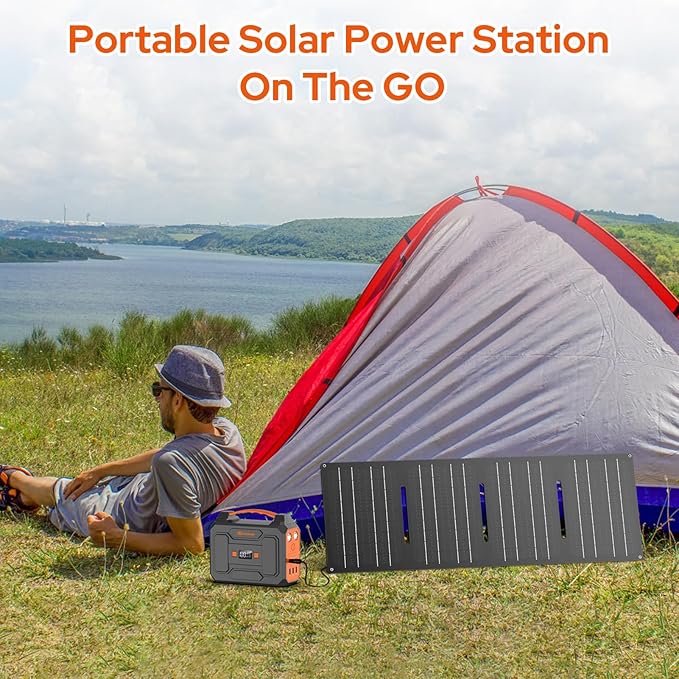 ZeroKor Portable Power Station, 100W Power Pack with AC Outlet, Portable Solar Generator 146Wh External Battery with DC USB C QC3.0 for Smart Devices Camping Home RV VanLife(without Solar Panel) - Image 5
