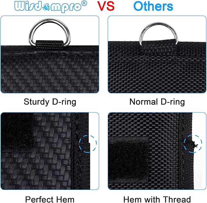 Wisdompro RFID Key FOB Protector for Car Key Signal Blocking, WP4697 Faraday Bag for Anti-Hacking, Anti-Theft Pouch - Image 4