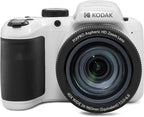 Kodak PIXPRO AZ405-WH 20MP Digital Camera 40X Optical Zoom 24mm Wide Angle Lens Optical Image Stabilization 1080P Full HD Video 3" LCD Vlogging Camera (White), Full Frame - Image 2