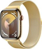 Original Stainless Steel Milanese Loop Compatible with Apple Watch Band 38mm 40mm 41mm 42mm 44mm 45mm 46mm 49mm, Magnetic Clasp Band for iWatch Series 11 10 9 8 7 6 5 4, SE 3 2 1 Ultra3 2, Women & Men by BRG