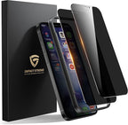 ImpactStrong Anti-Spy Privacy Screen Protector for iPhone 12 / iPhone 12 Pro (6.1-Inch), 9H Tempered Glass, Shatter-Resistant, Anti-Scratch, Easy Install Kit, Case Friendly, 2-Pack - Image 8